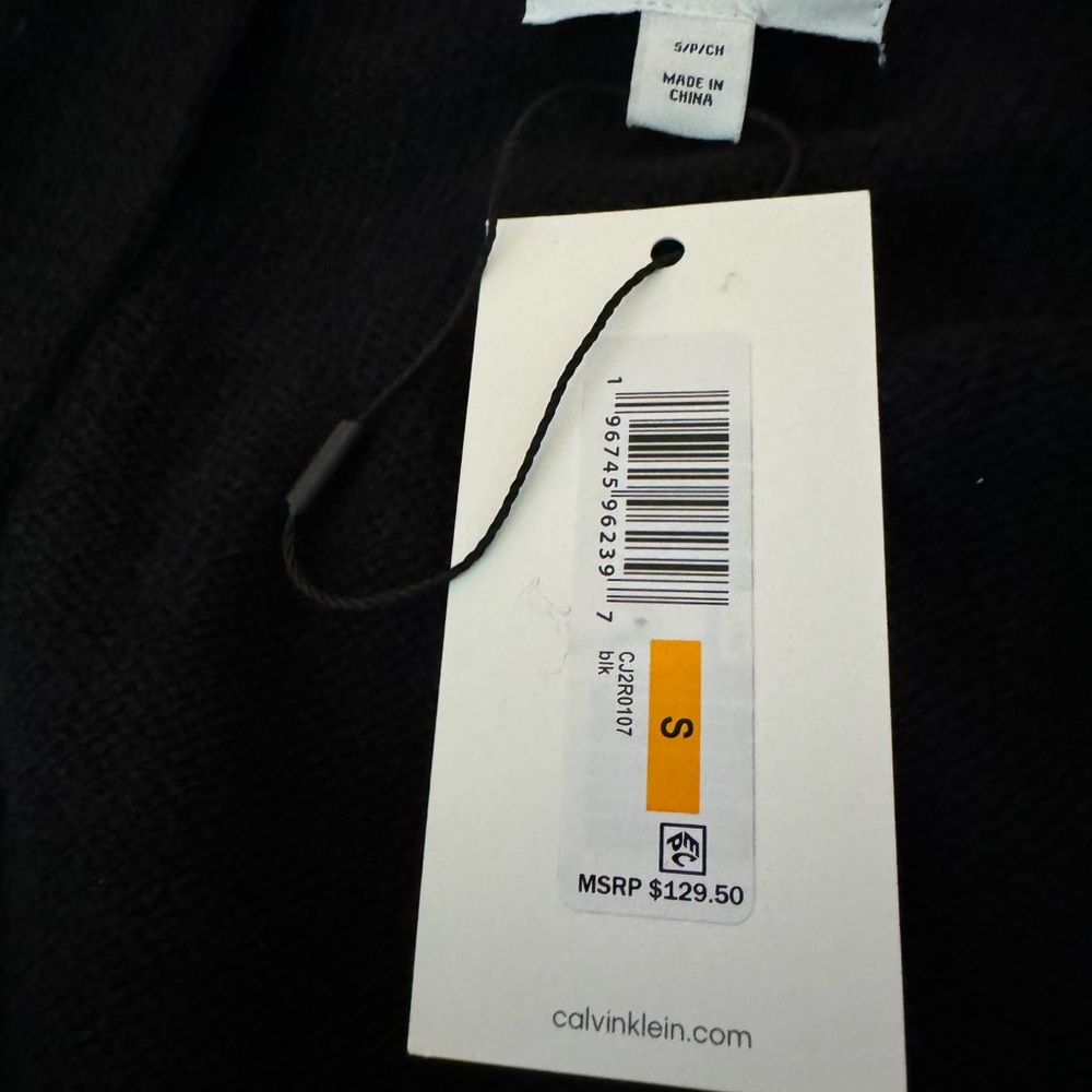 Long black cardigan sweater in women’s size small - Picture 4 of 4